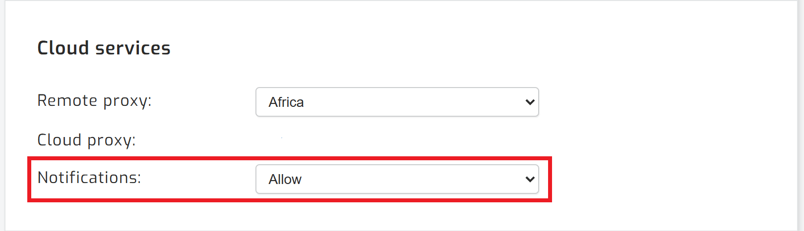 Open Configure local configureation