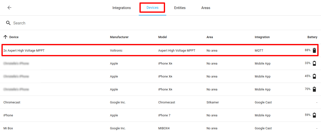 Configure HomeAssistant MQTT integration