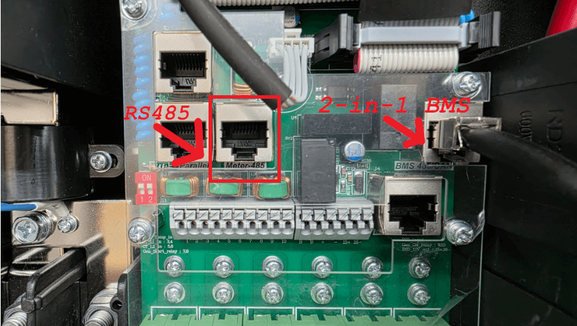 Sol-Ark 15kW RS485 port