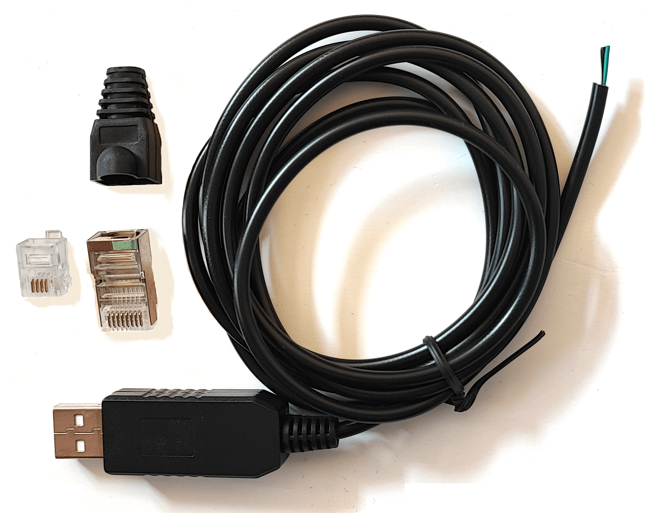 RS232 self crimp USB cable